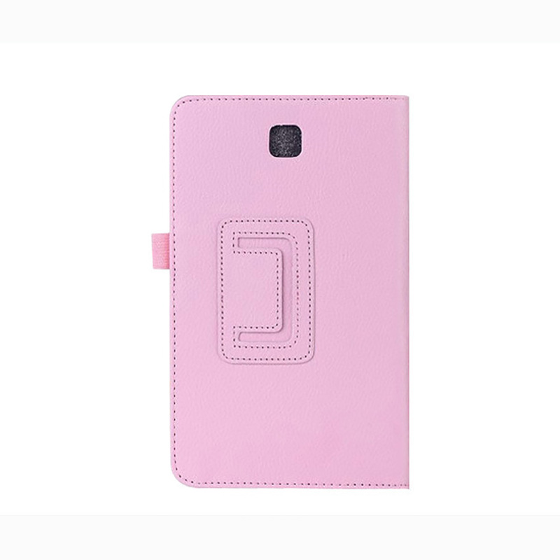 7" Foldable Stand Case Leather Shell Drop-Proof Protective Cover for Samsung Galaxy Tab 3 (Model T210/ T211)