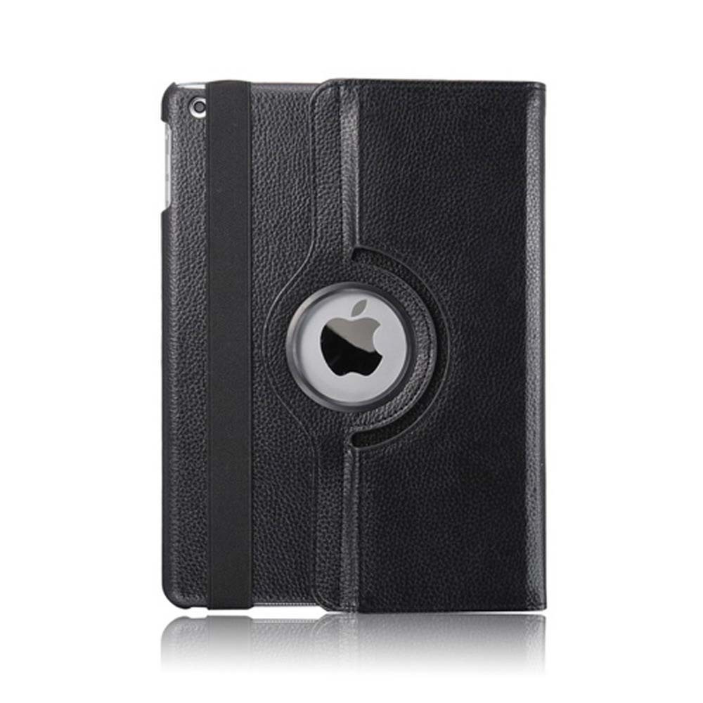 9.7" Rotating Folio Case Leather Shell Protective Cover for Apple iPad Air 2 (Model A1566 A1567)