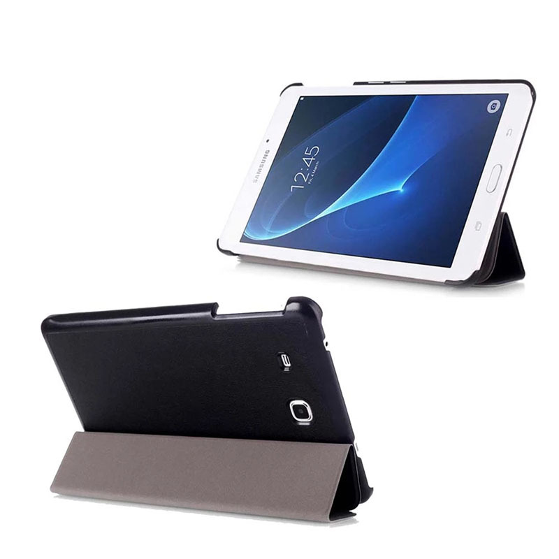 7" Tri-Fold Cover Soft leather Shell Folio case for Samsung Galaxy Tab A6 (Model SM-T280/ T285) - Image 2