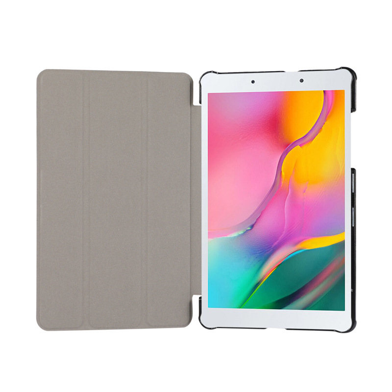 8" Tri-Fold Cover leather Shell Folio case for 2019 Samsung Galaxy Tab A (T290 / T295) - Image 3