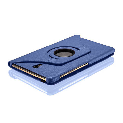 360° Rotating Pebbled Leather Case Folio Shell Protective Cover for Samsung Galaxy Tab S 8.4'' (SM-T700/ T705) - Image 6