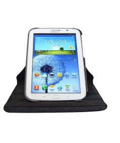 Alternative view of 8" Rotating Folio Case Leather Shell Protective Cover for Samsung Galaxy Note 8.0 N5100/ N5110/ N5112 (2013 released)