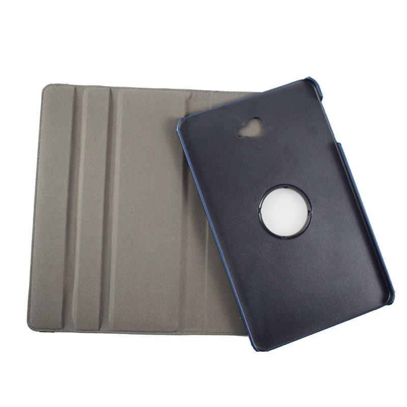10.1" Rotating Folio Case Leather Shell Protective Cover for Samsung Galaxy Tab A (Model SM-T580/ T585) - Image 4