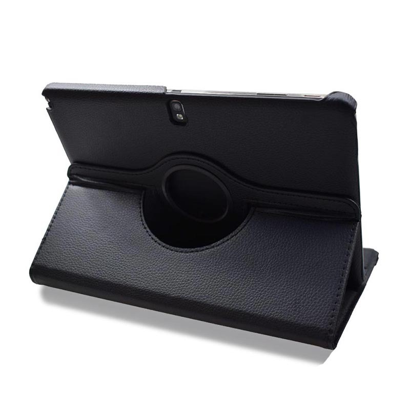 10.1" Rotating Folio Case Leather Shell Protective Cover for Samsung Galaxy Note 10.1 SM-P600/ P601 (2014 edition) - Image 5