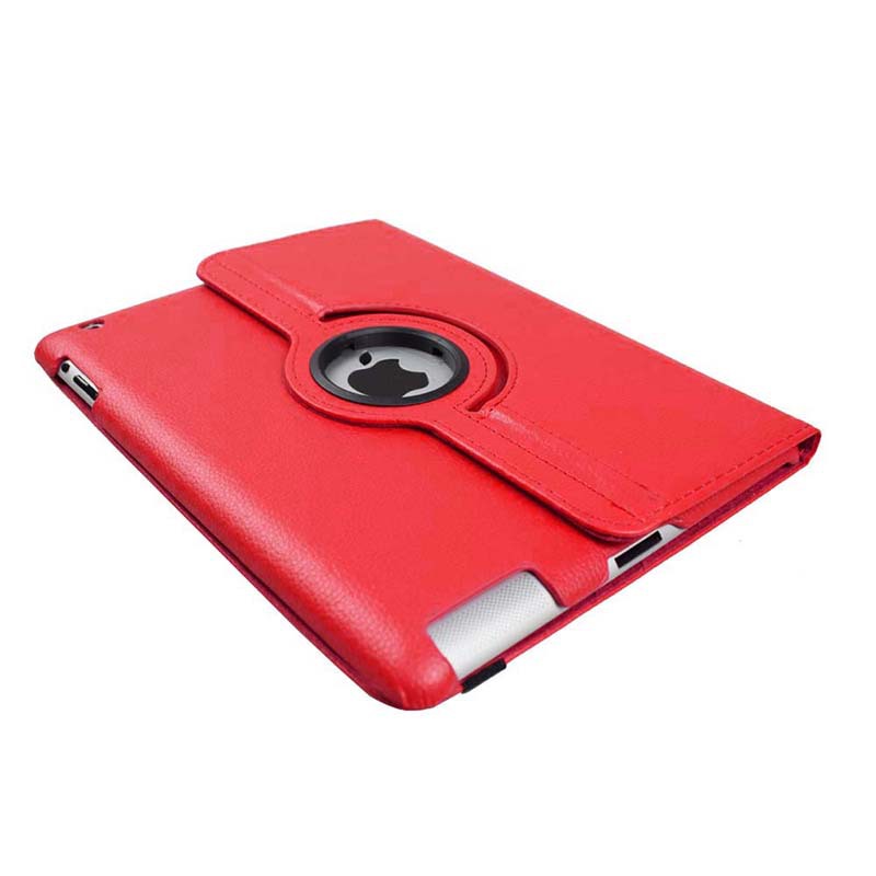 9.7" Rotating Folio Case Leather Shell Protective Cover for Apple iPad 3 (Model A1416 A1430 A1403) - Image 6