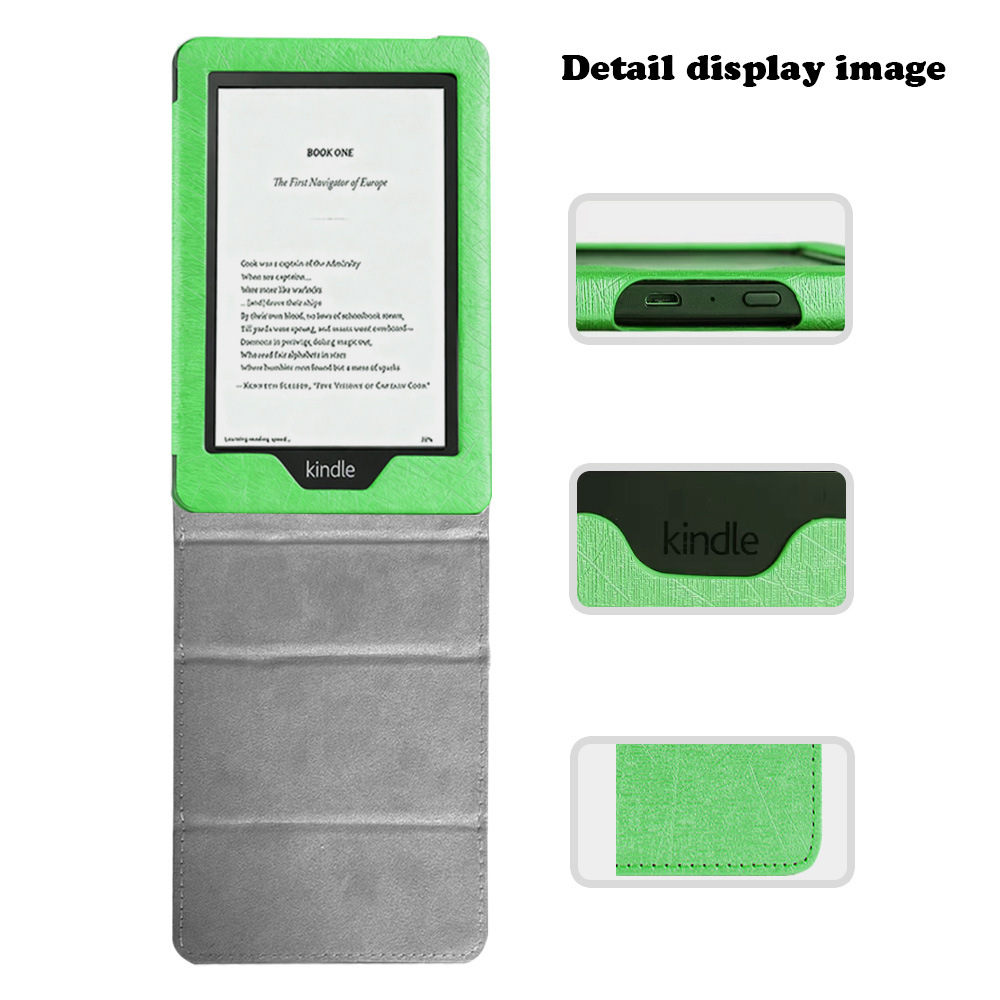 6" Leather Case Drop-Proof Protective Cover for Kindle Paperwhite 6th Gen (Code: DP75SDI) - Image 2