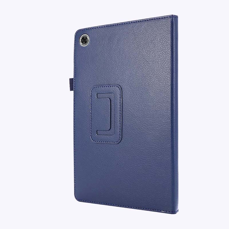 10.3" Two-Fold Folio Stand Case Back Clip Shell Protective Cover for Lenovo Tab M10 Plus (X606F/ X606X) - Image 4