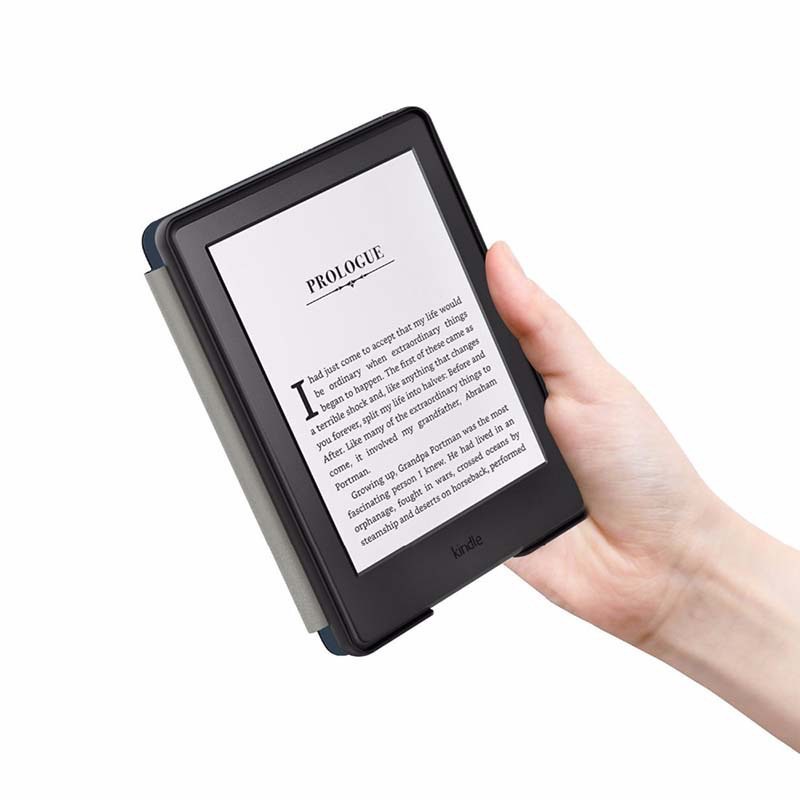 6" Leather Case Drop-Proof Protective Cover for Kindle Gen 8 (Model SY69JL)/ Kindle 558 - Image 2