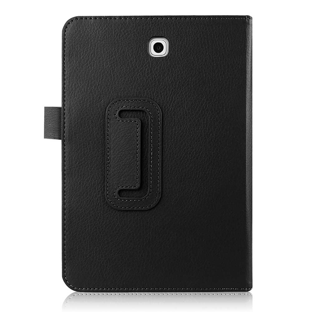 8" Two-Fold Folio Stand Case Back Clip Shell Protective Cover for Samsung Galaxy Tab S2 8.0 (T710/ T713/ T715/ T719) - Image 4