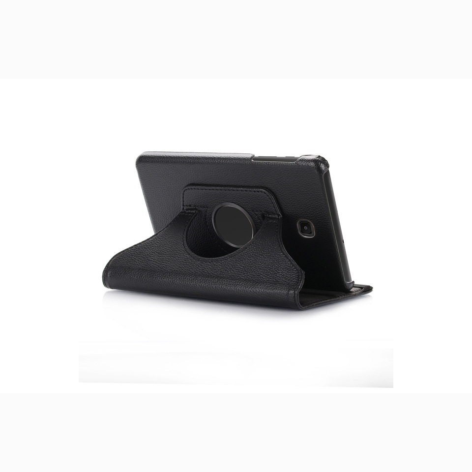 8" Rotating Folio Case Leather Shell Protective Cover for Samsung Galaxy Tab A 8.0 LTE SM-T387 - Image 3