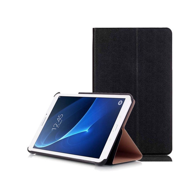 7" Foldable Stand Case Leather Shell Drop-Proof Protective Cover for Samsung Galaxy Tab A6 (Model T280/ T285C) - Image 8