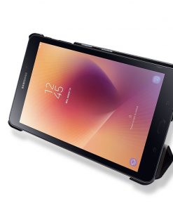 Alternative view of 8" Tri-Fold Cover leather Shell Folio case for 2017 Samsung Galaxy Tab A 8.0 (Model SM-T380/ T385)