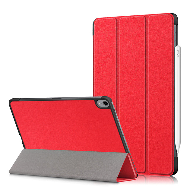11" Tri-fold leather Case Folio Cover Protective Shell for 2020 Apple iPad Air 4 (Model A2072 A2316 A2324)