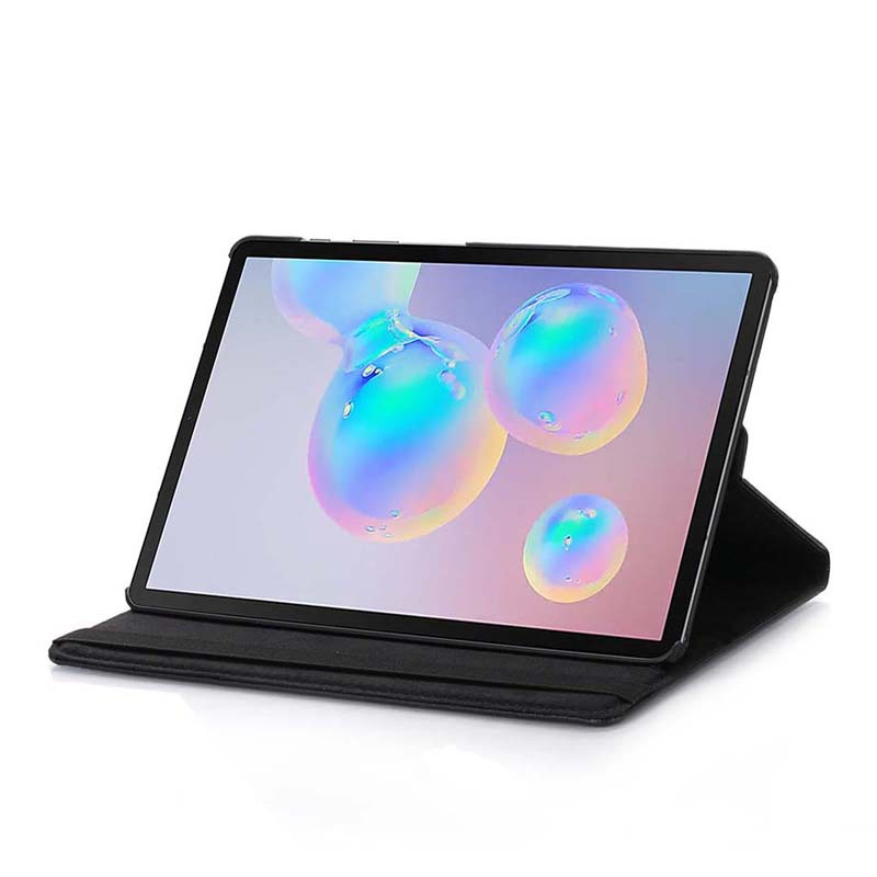 10.5" Rotating Folio Case Leather Shell Protective Cover for 2023 Samsung Galaxy Tab S6 10.5 (SM-T860/ T865/ T867) - Image 3