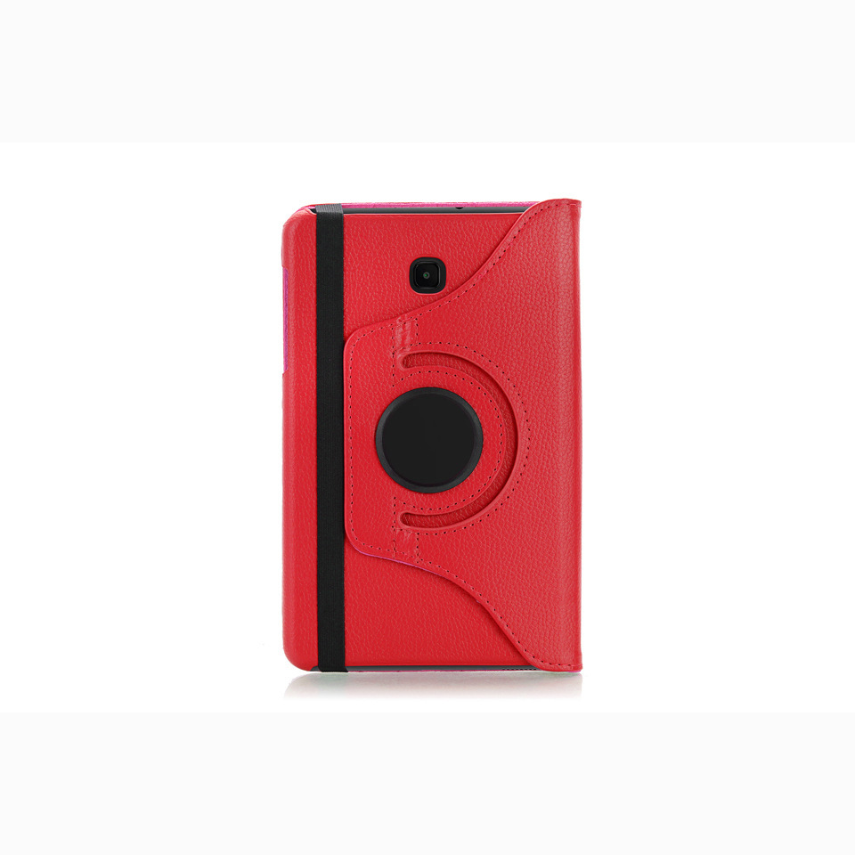 8" Rotating Folio Case Leather Shell Protective Cover for Samsung Galaxy Tab A 8.0 LTE SM-T387