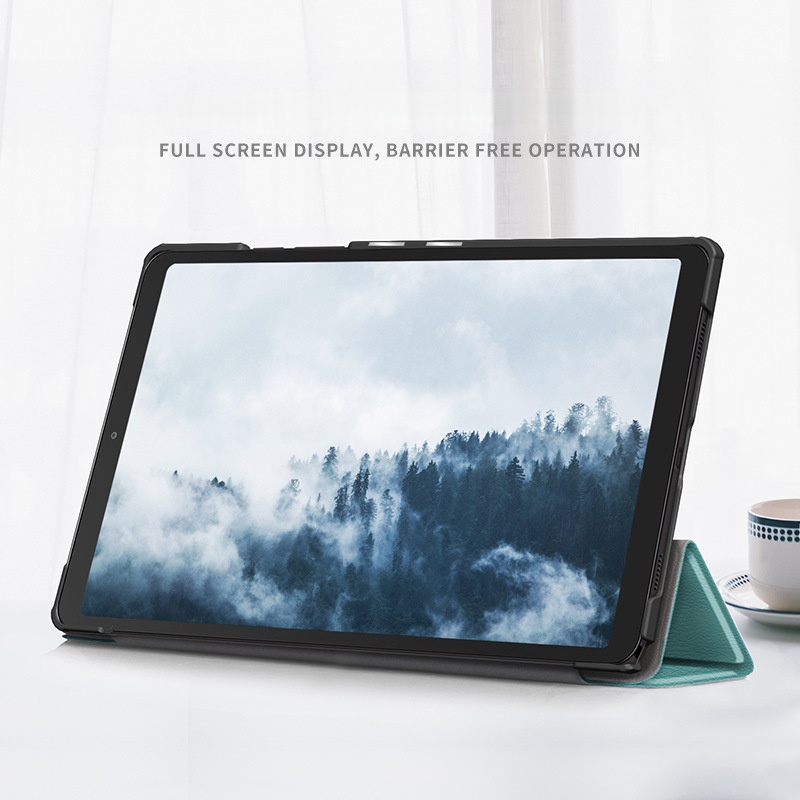 10.4" Tri-Fold Cover Soft leather Shell Folio case for Samsung Galaxy Tab A7 10.4 SM-T500/ T505 - Image 3