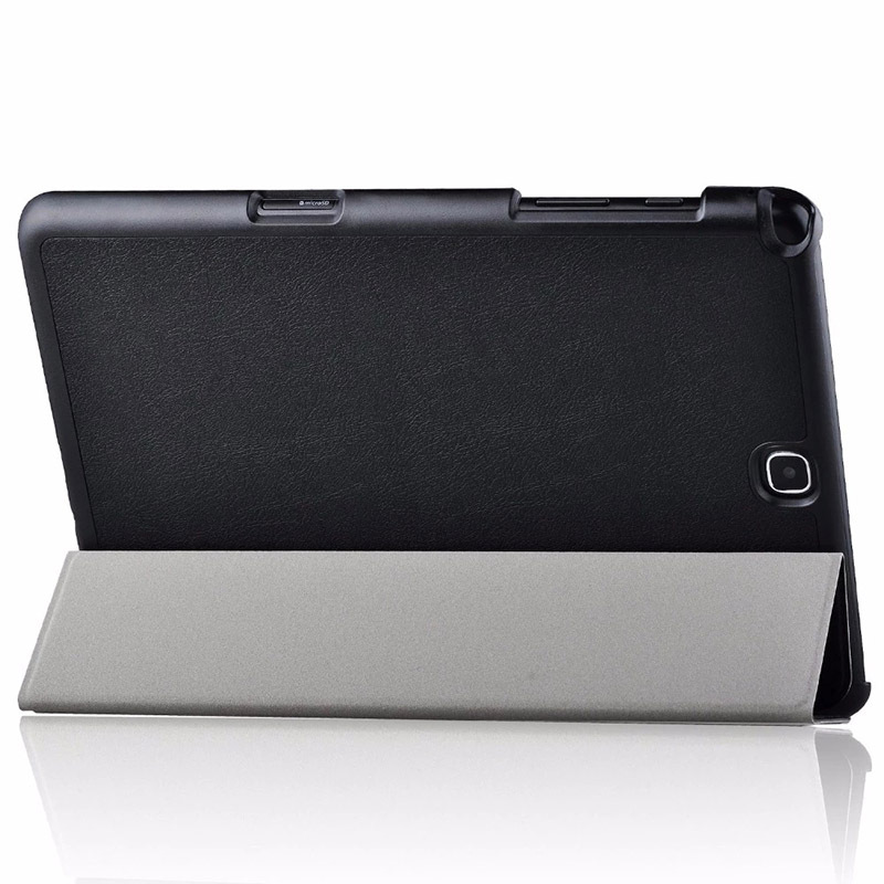 8" Tri-Fold Cover Soft leather Shell Folio case for Samsung Galaxy Tab A 8.0 (Model SM-T350/ T355C/ P350) - Image 3