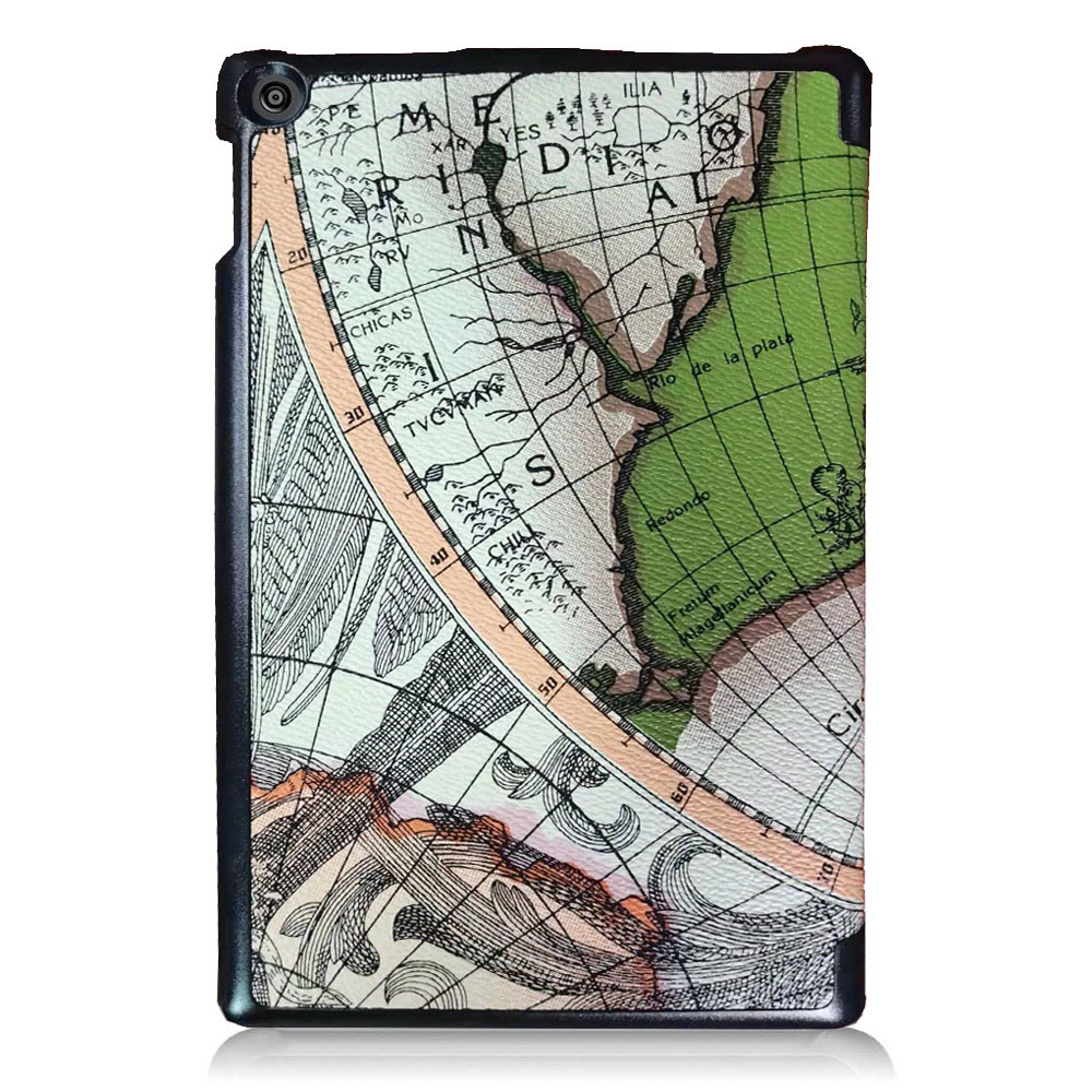 8" Flip Shell Leather Case Drop-Proof Protective Cover for Amazon Kindle Fire HD 8 5th Gen 2015 - Image 5