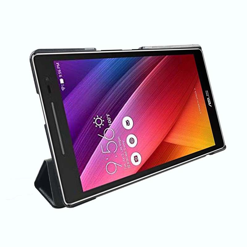 8" Tri-Fold Cover Soft PU leather Shell Magnetic Full-wrap case for ZenPad 8.0 (Z380M/ Z380CX/ Z380KL) - Image 3