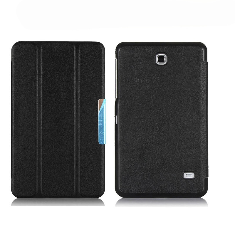 7" Tri-Fold Cover Soft leather Shell Folio case for Samsung Galaxy Tab 4 (Model SM-T230/ T231) - Image 5