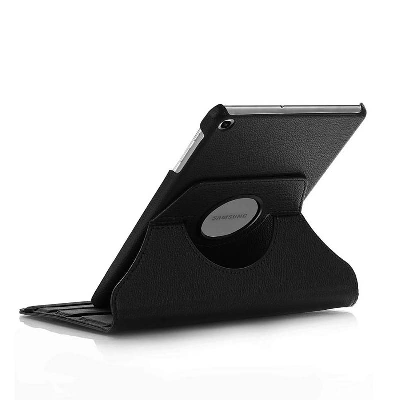 10.5" Rotating Folio Case Leather Shell Protective Cover for 2019 Samsung Galaxy Tab S5e 10.5 (SM-T720/ T725) - Image 4