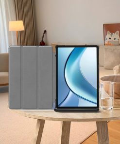 Alternative view of 11" Tri-fold Shell Smart Case Slim Shockproof Leather Cover for 2025 Doogee Tab E3