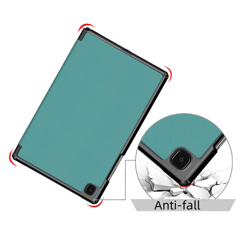 10.4" Tri-Fold Cover Soft leather Shell Folio case for Samsung Galaxy Tab A7 10.4 SM-T500/ T505 - Image 5