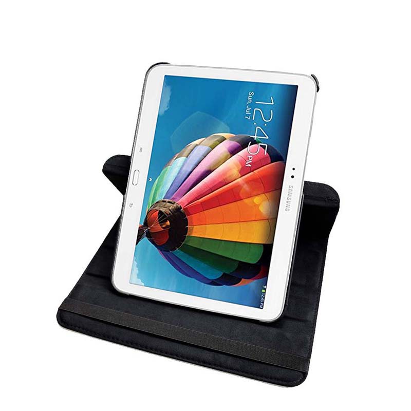 10.1" Rotating Folio Case Leather Shell Protective Cover for Samsung Galaxy Tab 3 (GT-P5200/ P5210) - Image 2