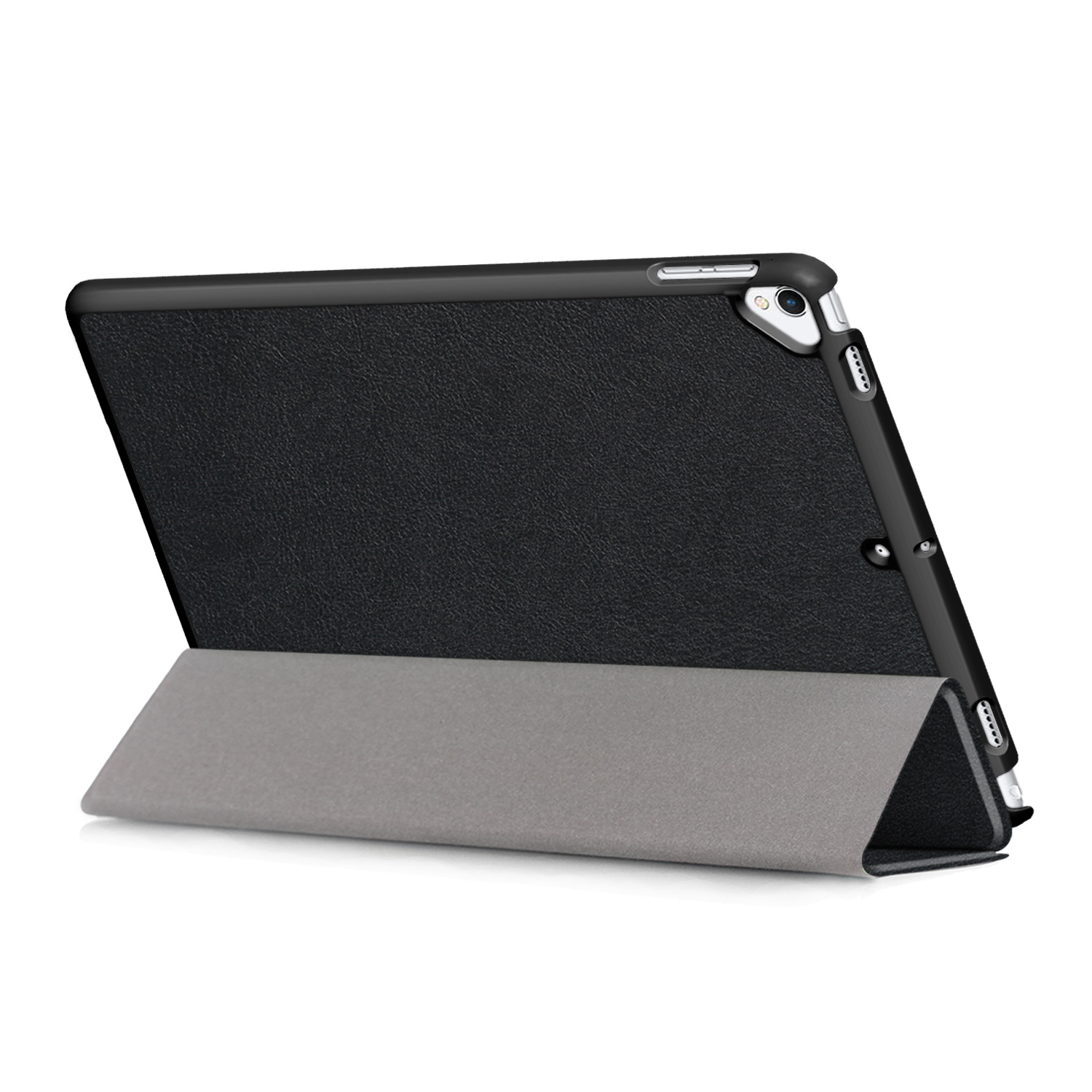 10.2" Tri-Fold Stand Case Leather Shell Drop-Proof Protective Cover for 2019 Apple iPad 7 (Model A2197, A2200, A2198) - Image 2