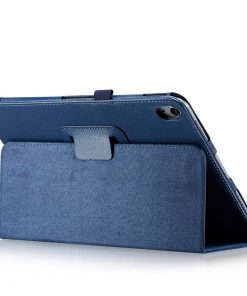 Alternative view of 11" Grained leather Case Folio Cover Protective Shell for 2020 Apple iPad Air 4 (Model A2072 A2316 A2324)