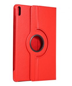 11" Rotating Folio Case Leather Shell Protective Cover for Huawei MatePad 11 (DBY-W09)