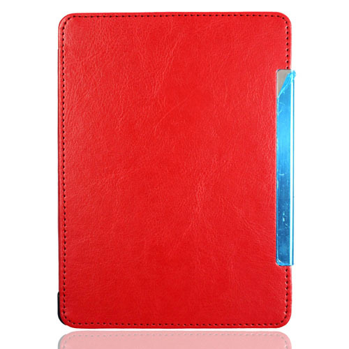 6" Leather Case Drop-Proof Protective Cover Magnetic Shell for Kindle 4 /Kindle 5 (Model D01100) - Image 6