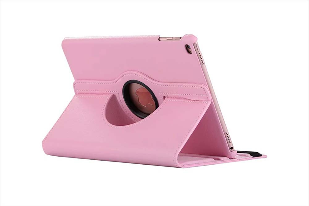9.7" Rotating Folio Case Leather Shell Protective Cover for Apple iPad Air 2 (Model A1566 A1567) - Image 10