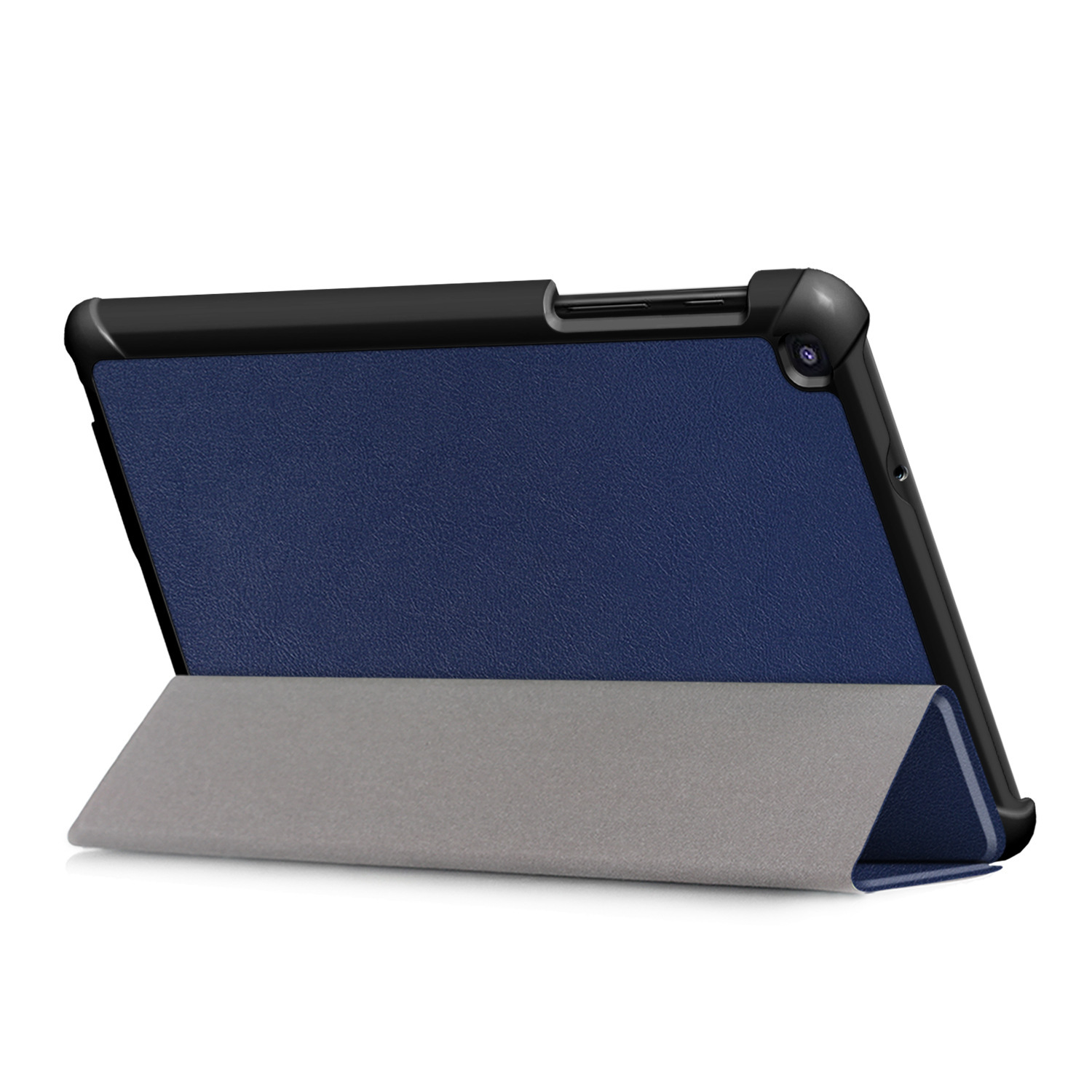 8" Tri-Fold Cover leather Shell Folio case for 2019 Samsung Galaxy Tab A 8.0 with S pen (SM-P200/ P205) - Image 7