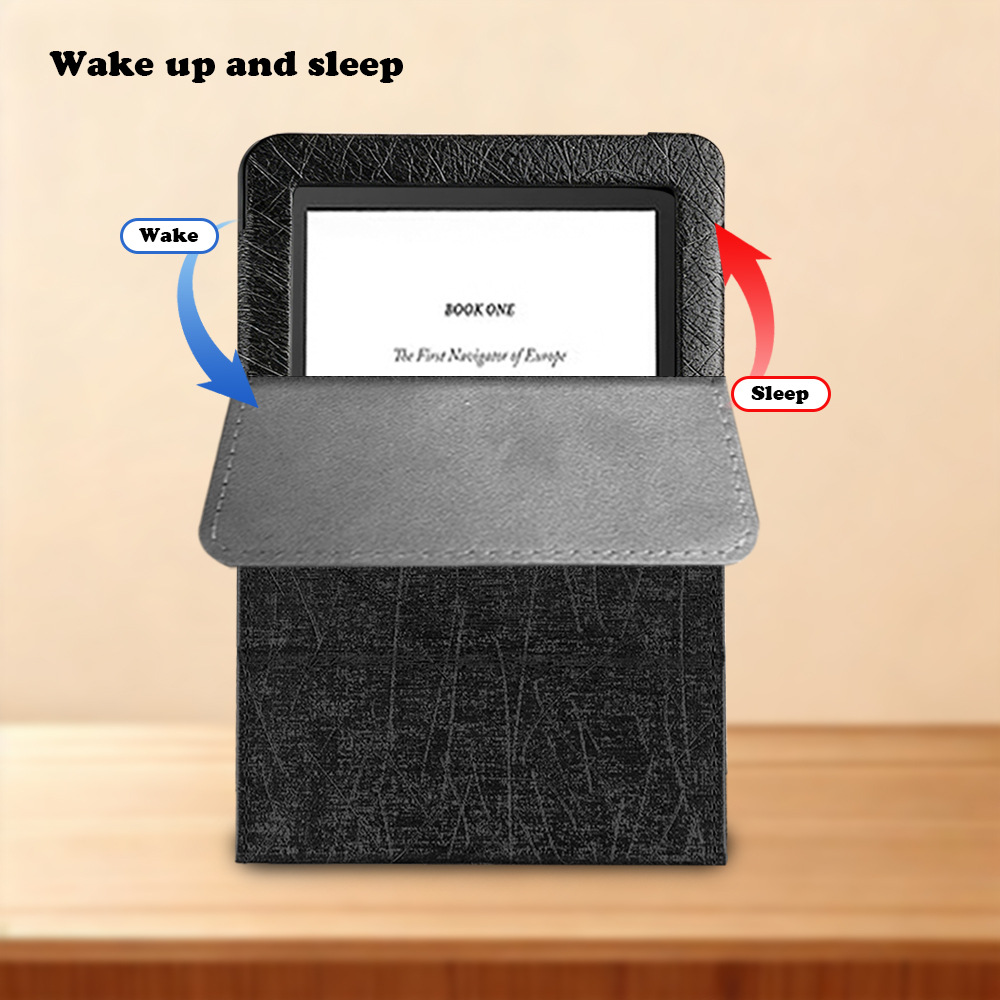 6" Leather Case Drop-Proof Protective Cover for Kindle Paperwhite 1/ 2/ 3 KPW123 - Image 6