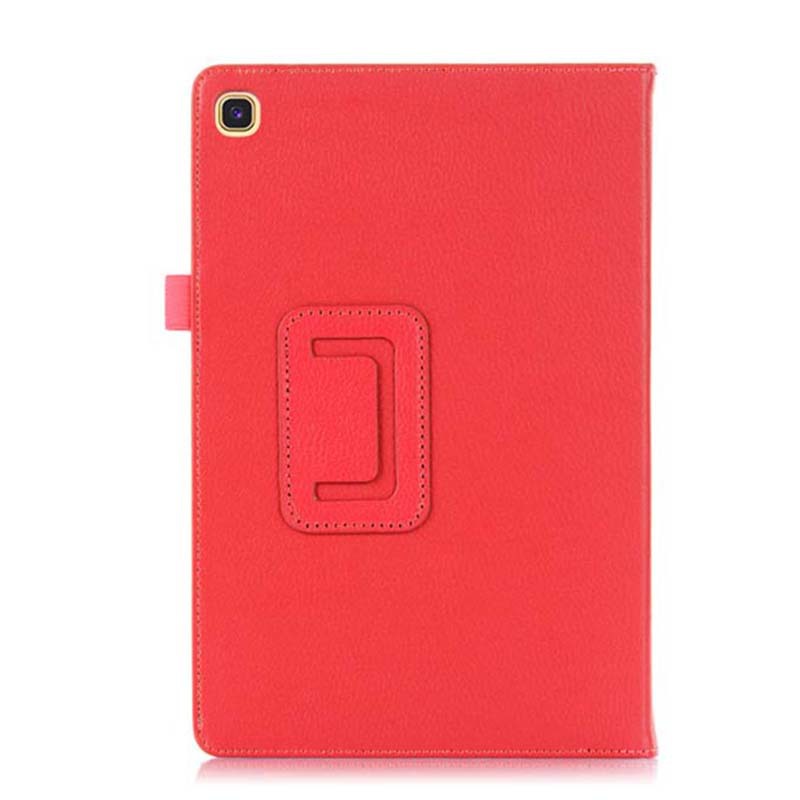 10.1" Two-Fold Folio Stand Case Litchi pattern Shell Drop-Proof Protective Cover for 2019 Samsung Galaxy Tab A 10.1 (SM-T510/ T515) - Image 9