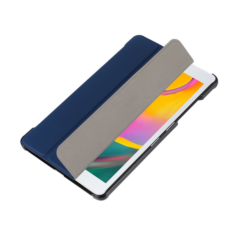 8" Tri-Fold Cover leather Shell Folio case for 2019 Samsung Galaxy Tab A (T290 / T295) - Image 4