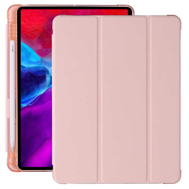 10.5" Tri-Fold Case Soft TPU leather Shell folio Cover with pen holder for Apple iPad Pro (Model A1701 A1709 A1852) - Image 9