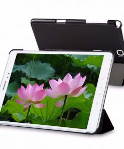 Alternative view of 9.7" Tri-Fold Cover Soft leather Shell Folio case for Samsung Galaxy Tab A (Model SM-T550/T555/P550)