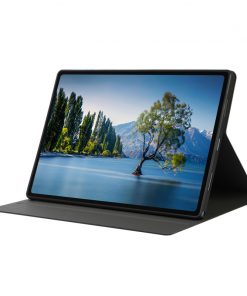 Alternative view of 10.5" Two-Fold Folio Stand Case Elastic PU Leather Shell Protective Cover for Samsung Galaxy Tab A8 10.5 (X200/ X205) (Copy)