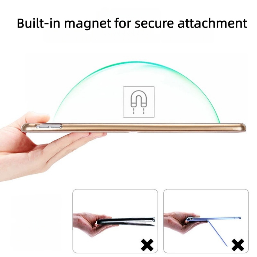 7.9" Leather Tablet Case Drop-Proof Protective Cover for Apple iPad Mini 4 (Model A1538/ A1550 ) - Image 3