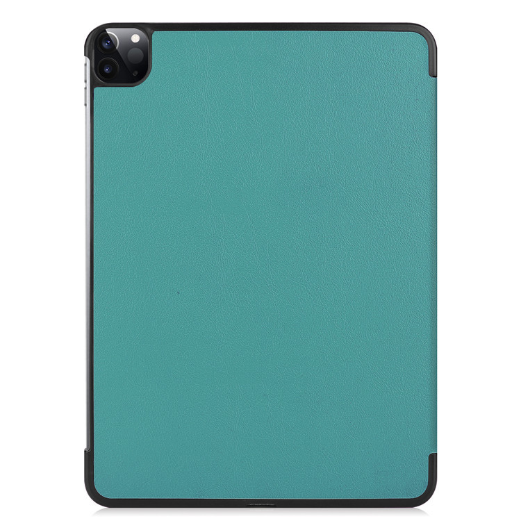 12.9" Tri-Fold Cover Soft leather Shell Folio case for Apple iPad pro (2021 released) - Image 6