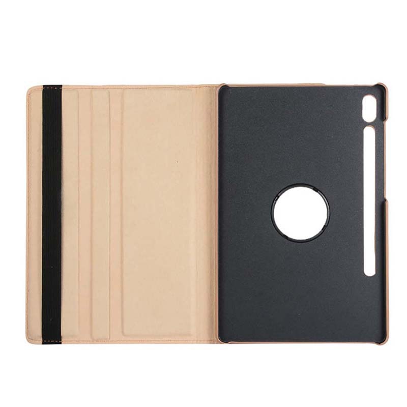 12.4" Rotating Folio Case Leather Shell Protective Cover for Samsung Galaxy Tab S8 Plus (X800/ X805) - Image 6