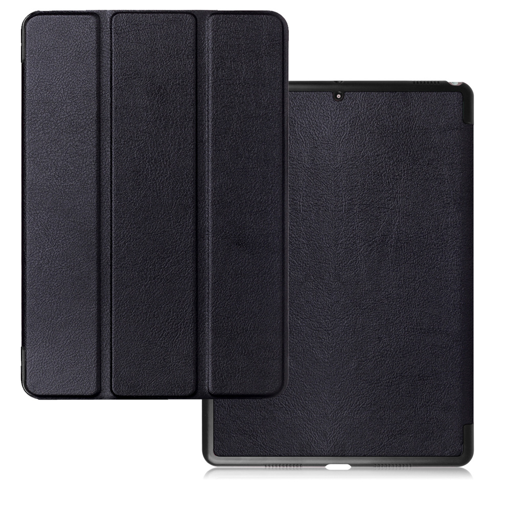 10.5" Tri-Fold Stand Case Leather Shell Drop-Proof Protective Cover for 2017 Apple iPad Pro (Model A1852/A1701/A1709) - Image 7