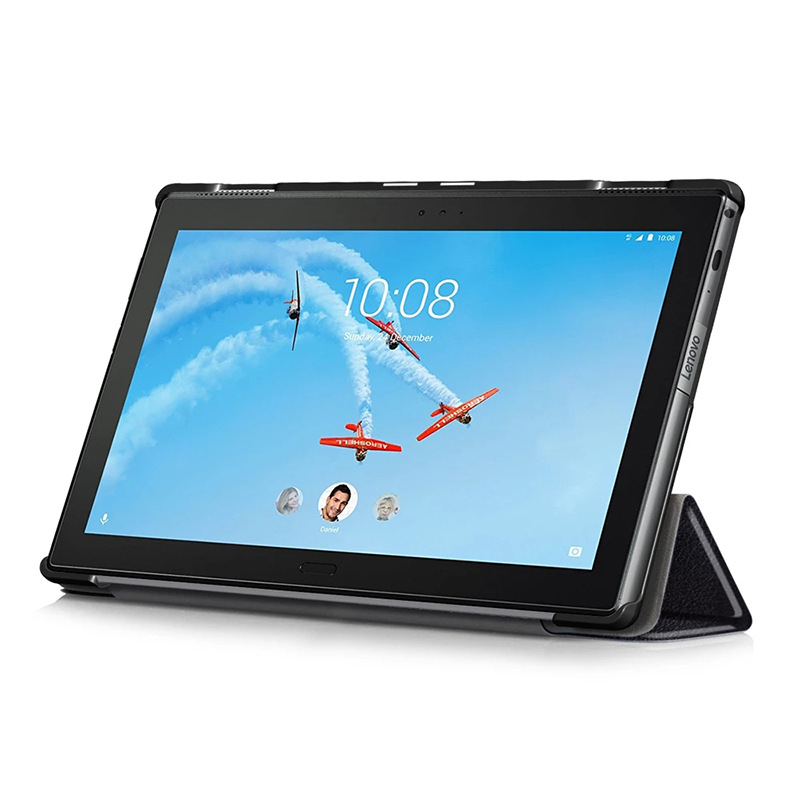 10.1" Premium Smart Case Slim Shockproof Leather Cover for Lenovo Tab 4 10 Plus (TB-X704F/ TB-X704N) - Image 2