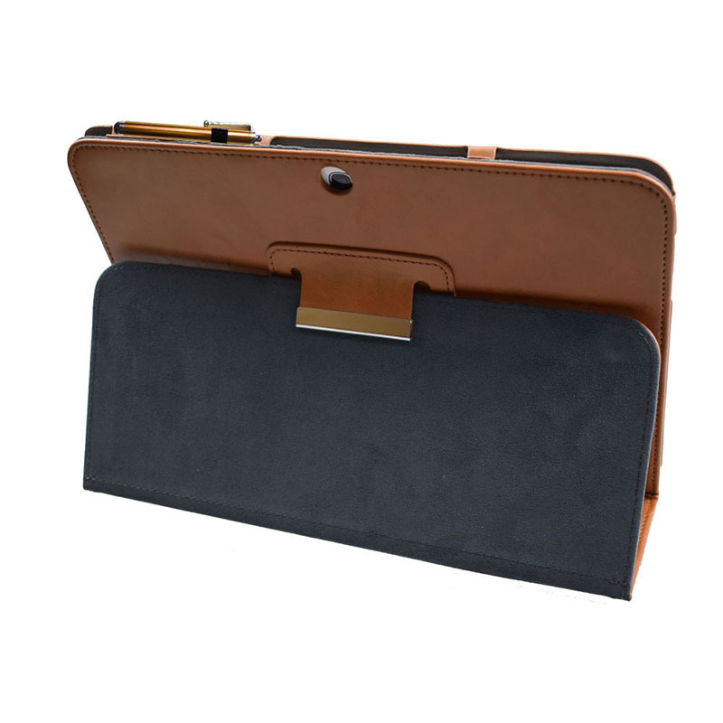 10.1" Foldable Stand Case Leather Shell Drop-Proof Protective Cover for Samsung Galaxy Tab 3 (Model GT-P5200/ P5210) - Image 4