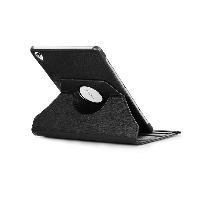 10.8" Rotating Folio Case Leather Shell Protective Cover for 2019 Huawei MediaPad M6 - Image 4