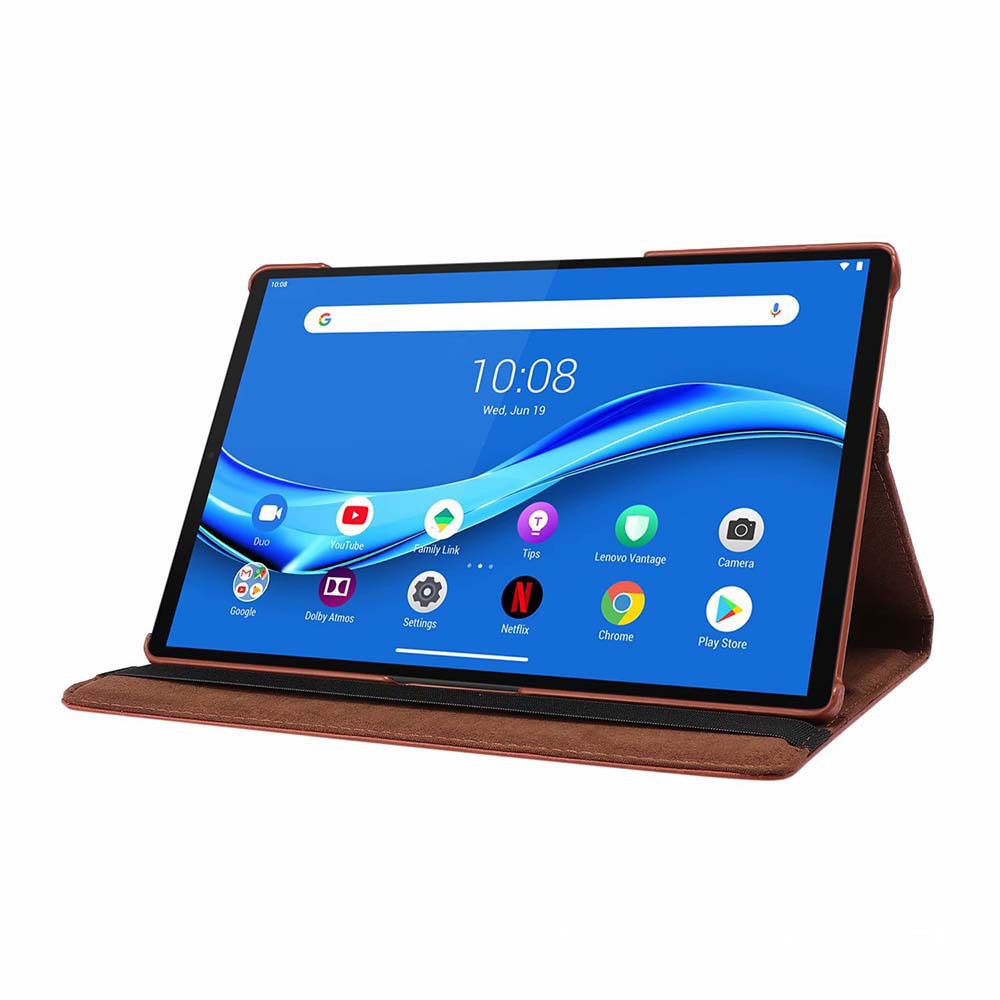 10.1" Rotating Folio Case Protective Leather Cover for Lenovo Tab M10 HD (2nd Gen) TB-X306F/ X - Image 2