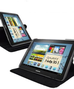 Alternative view of 10.1" Rotating Folio Case Leather Shell Protective Cover for Samsung Galaxy Note 10.1 GT-N8000/ N8010 (2012 released)