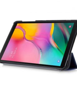 Alternative view of 10.1" Tri-Fold Cover leather Shell Folio case for 2019 Samsung Galaxy Tab A 10.1(Model SM-T510/ T515)